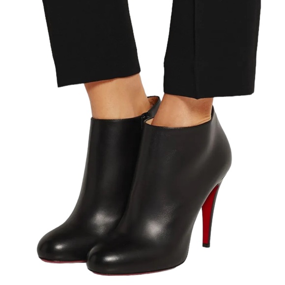 Christian Louboutin Shoes - NEW CHRISTIAN LOUBOUTIN BELLE ANKLE RED BOTTOM BOOTS 9.5